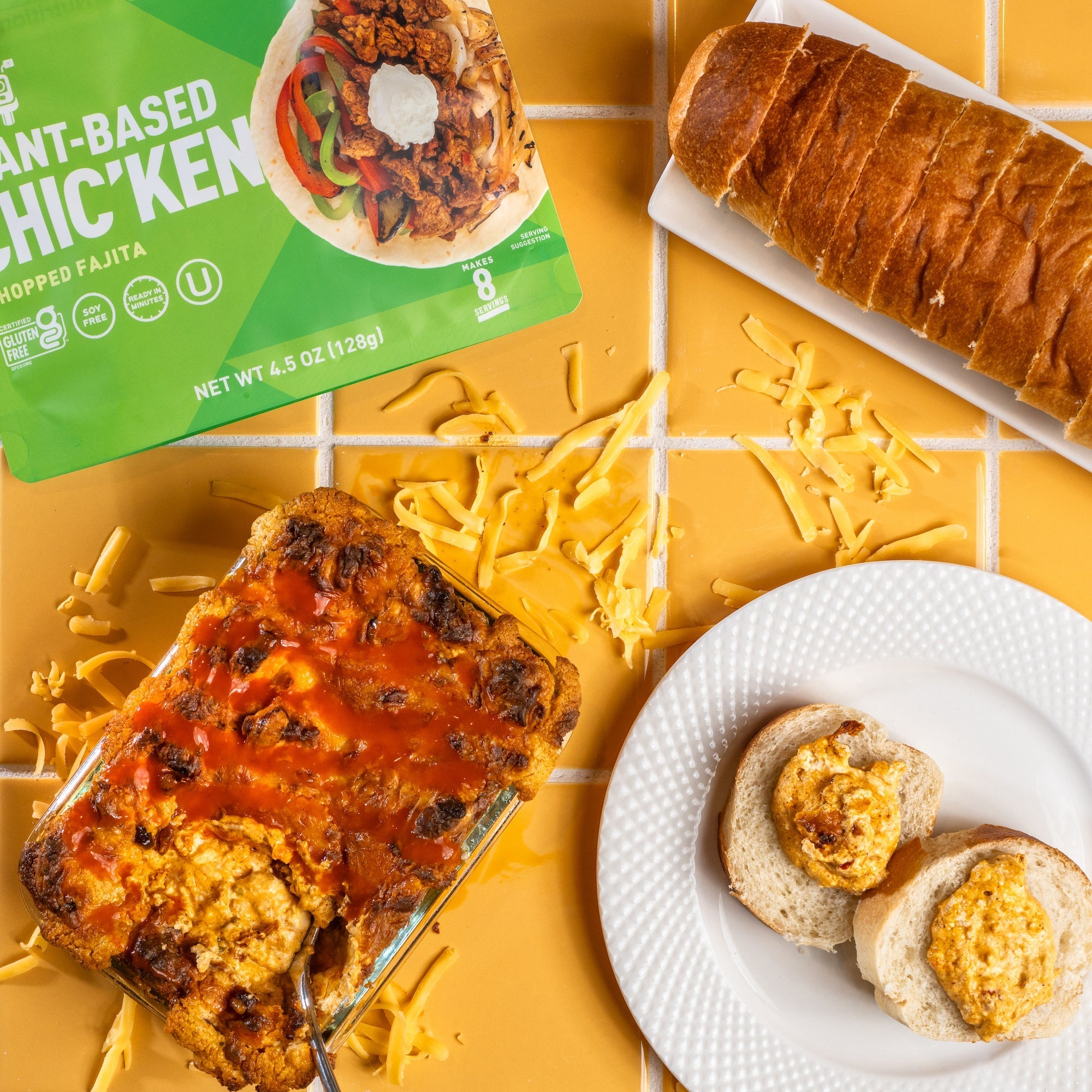 Chopped Fajita Buffalo Protein Dip – RollinGreens