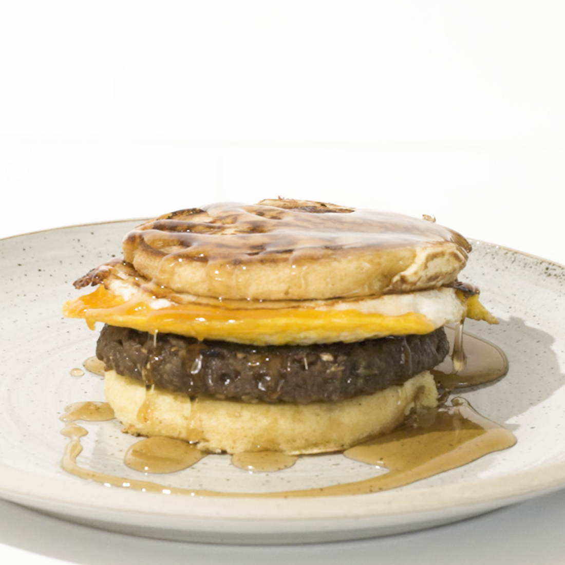 Griddle Cake Breakfast Sandwich