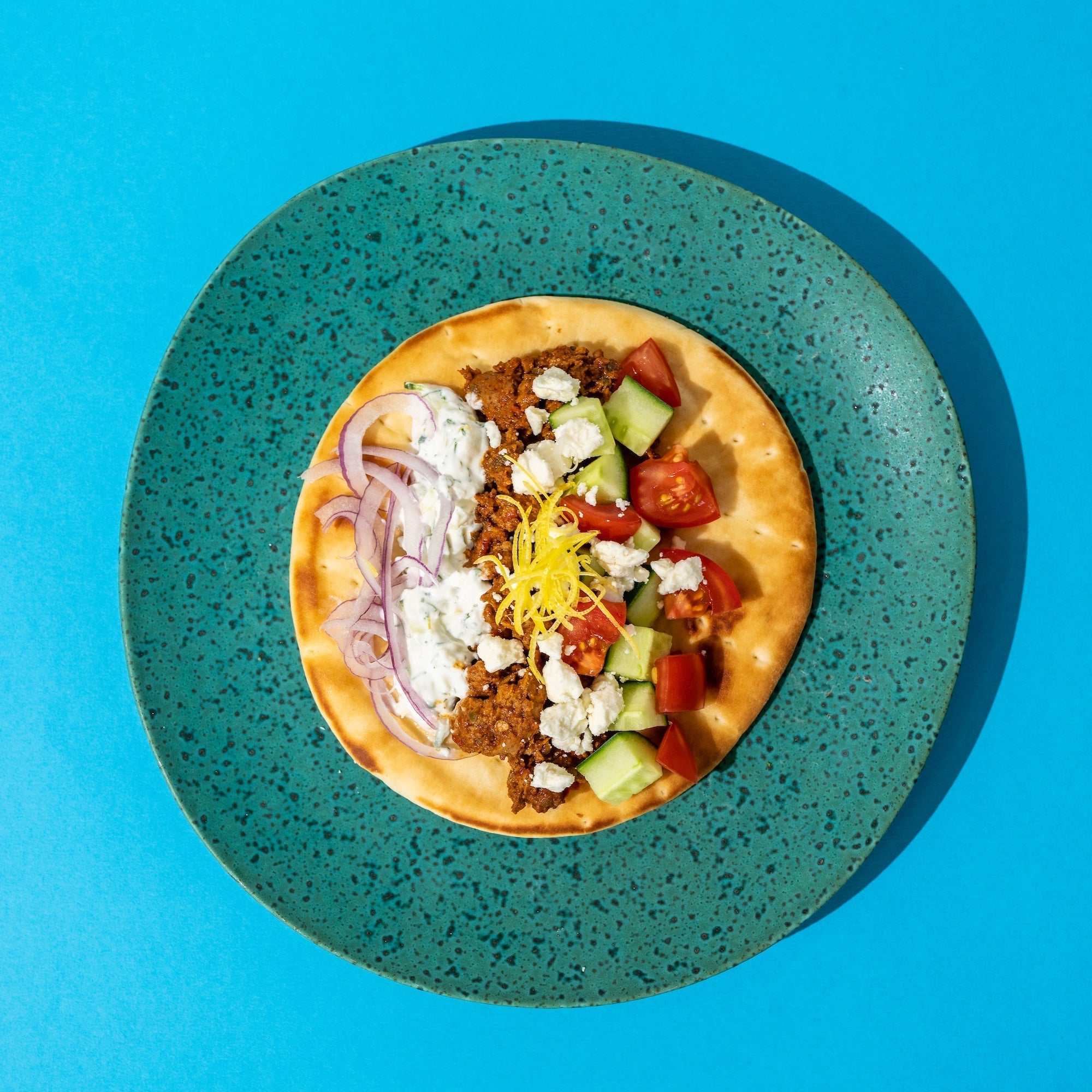 Chopped Fajita Pita – RollinGreens