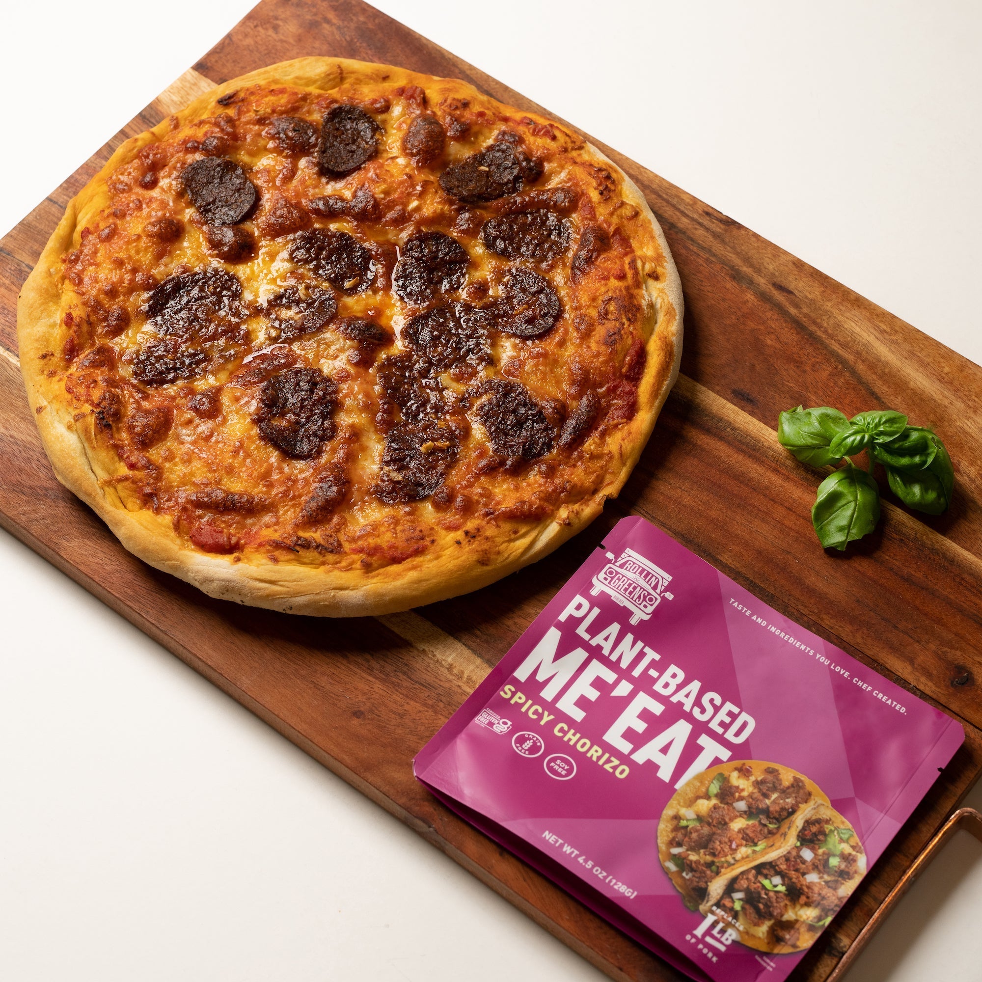Chorizo Pizza – RollinGreens