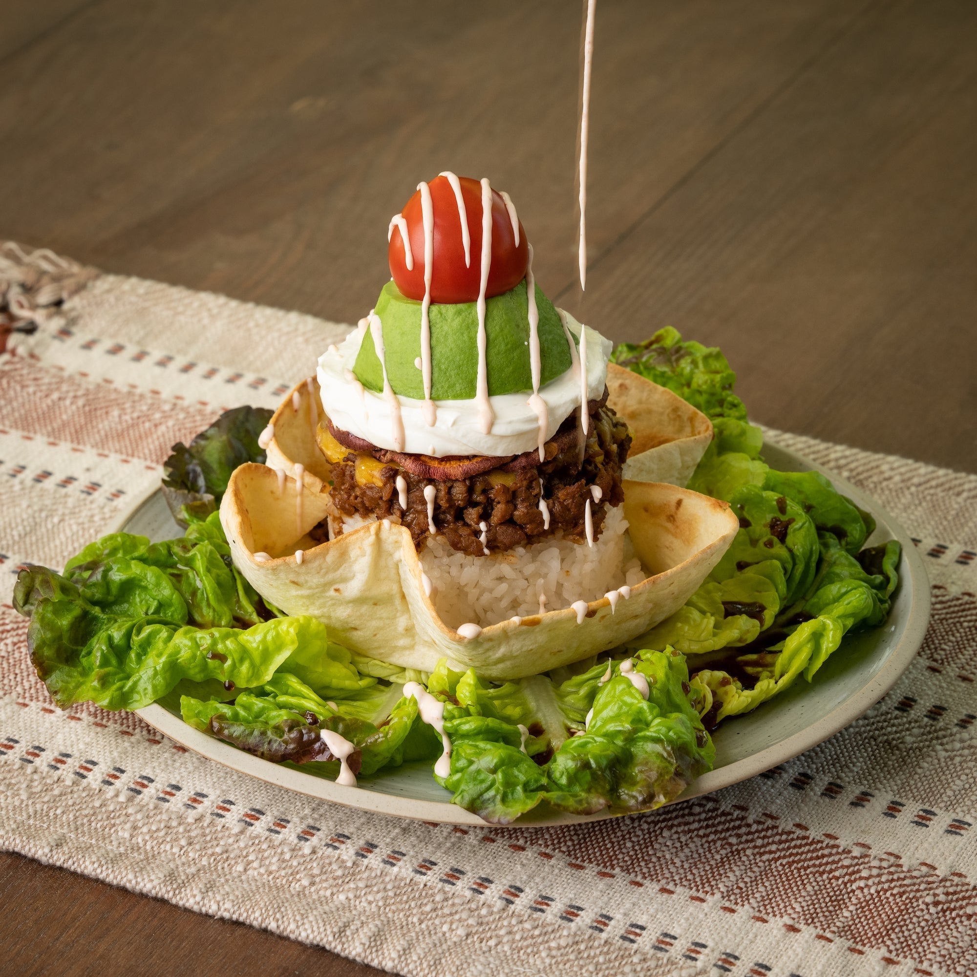 Seven Layer Taco Salad – RollinGreens