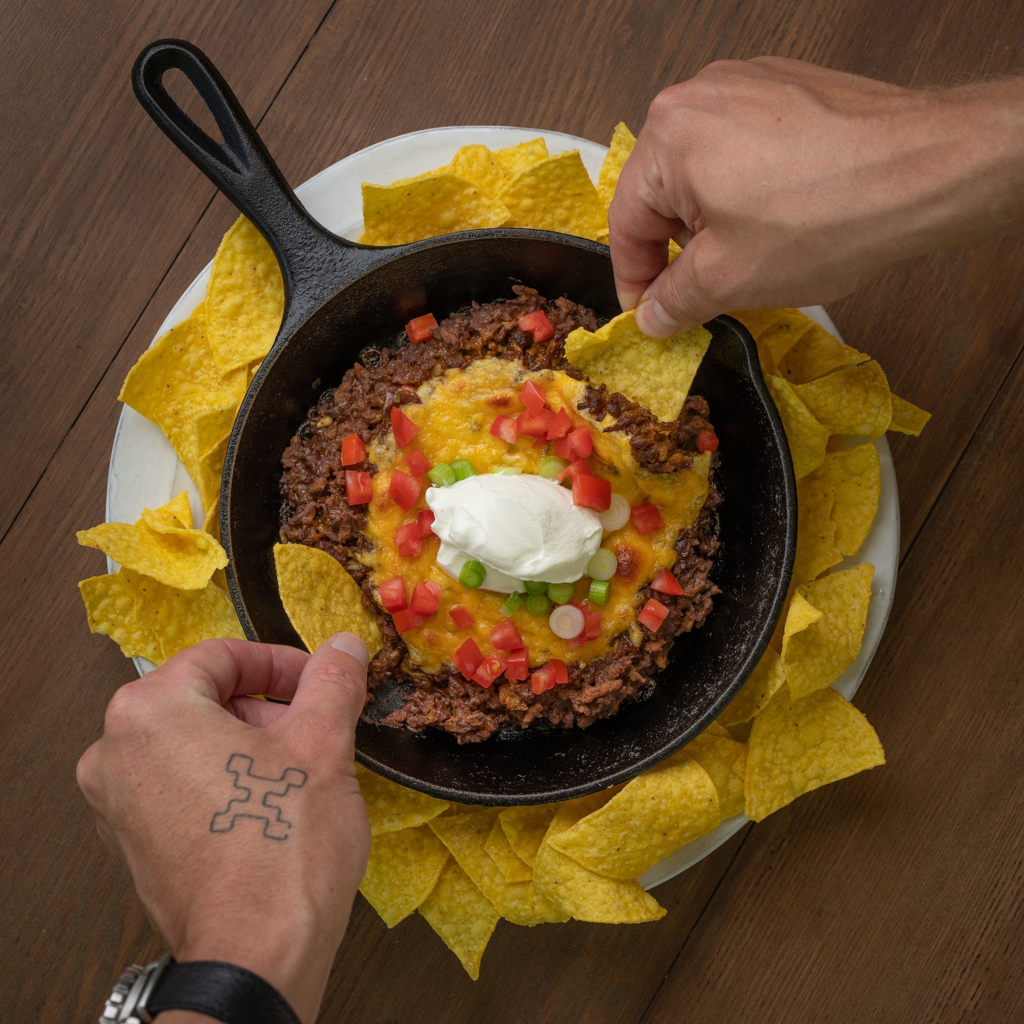 Ground Taco Protein Party Skillet – RollinGreens