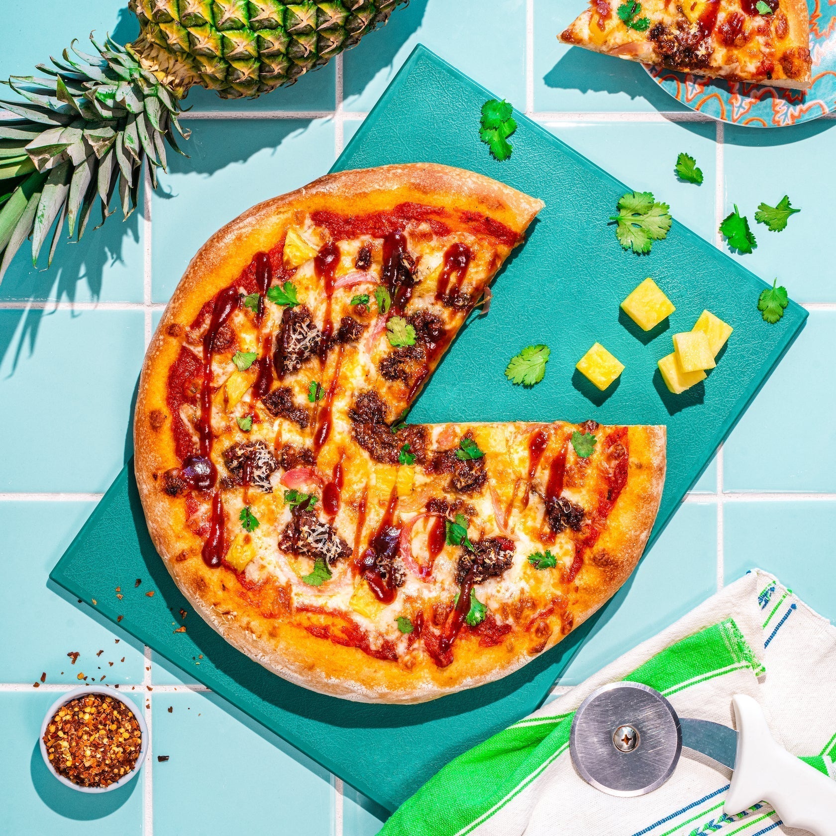 B.B.Q. Protein Pizza – RollinGreens