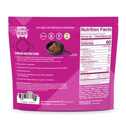 Chorizo Protein - Bulk Pack