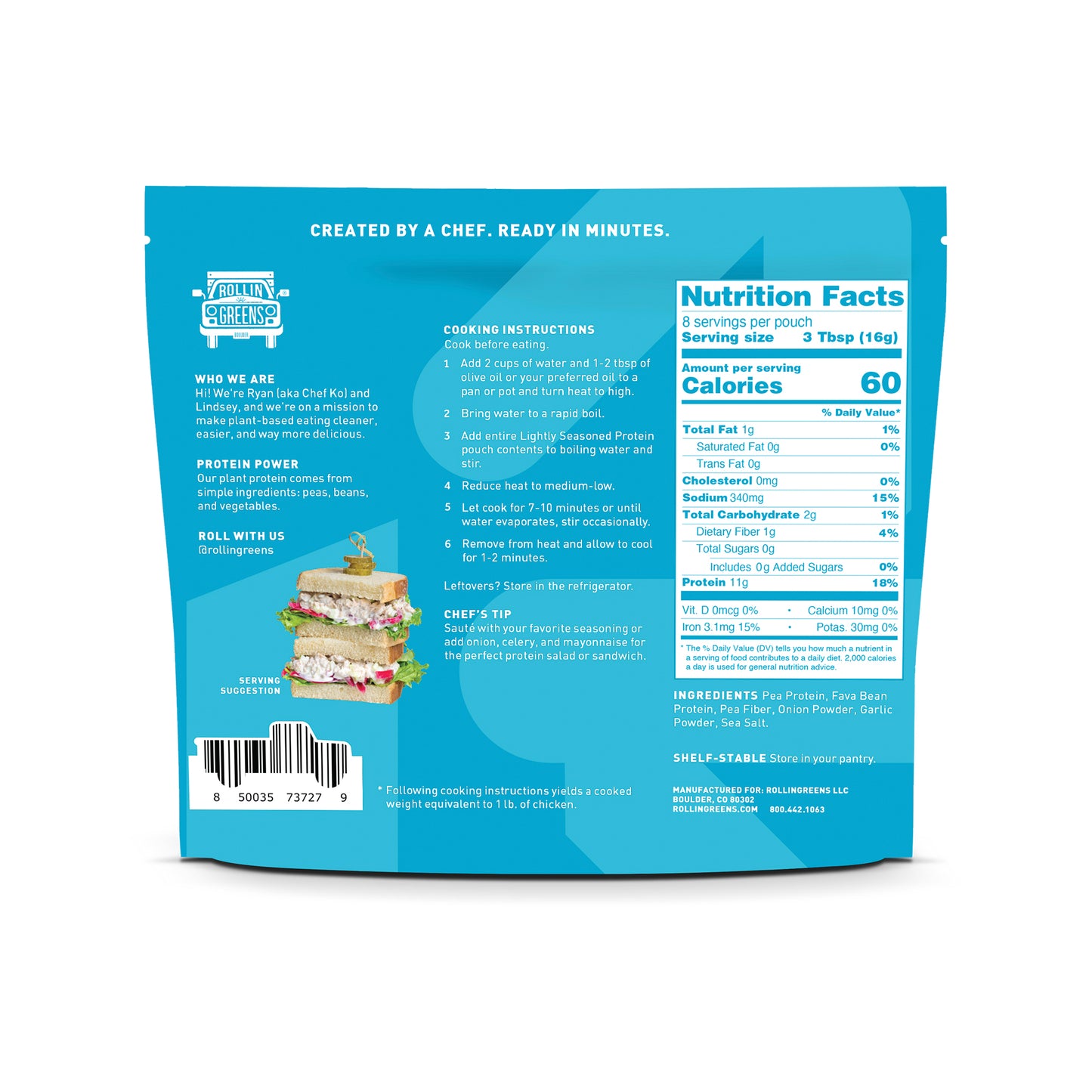 Lightly Seasoned - Bulk Pack