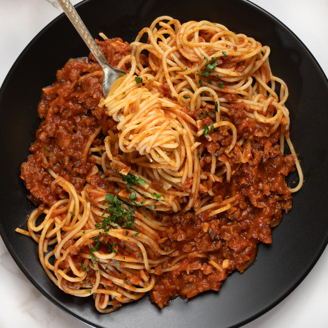 Spaghetti and ME’EAT Sauce