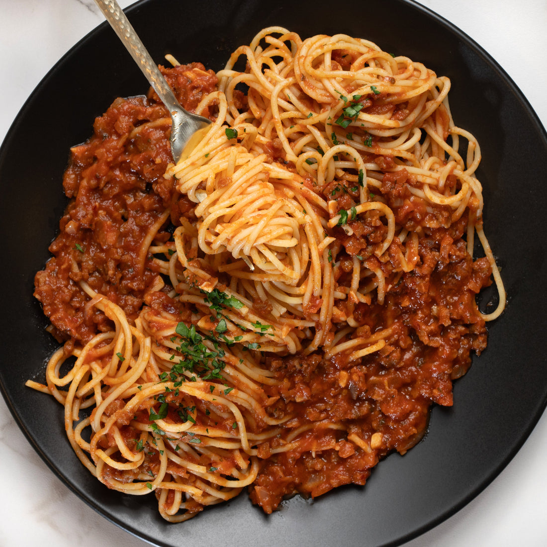 Spaghetti and Protein Sauce
