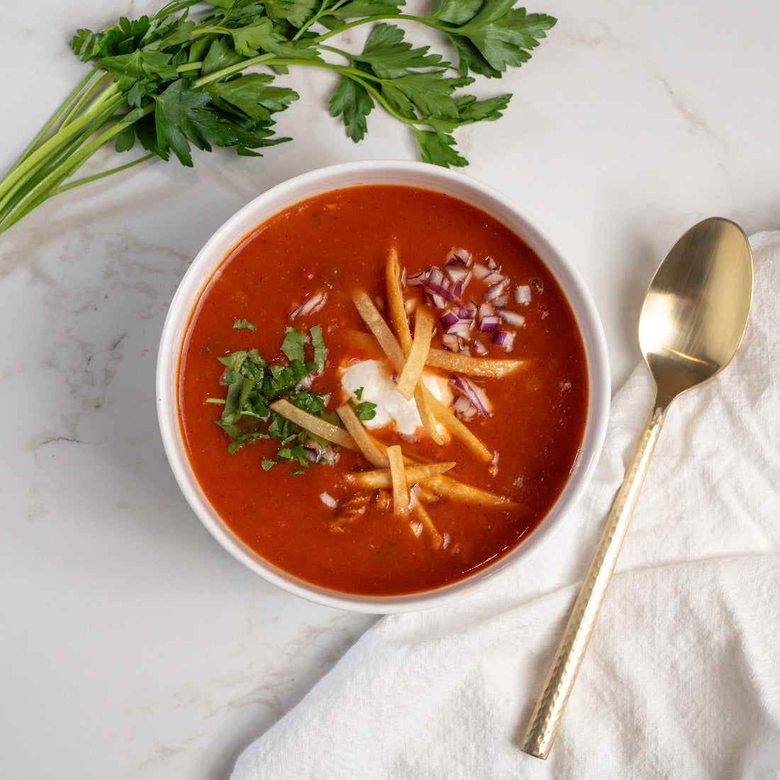 Chic’Ken Tortilla Soup