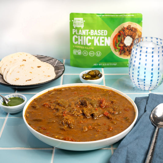 Chopped Fajita Protein Green Chili