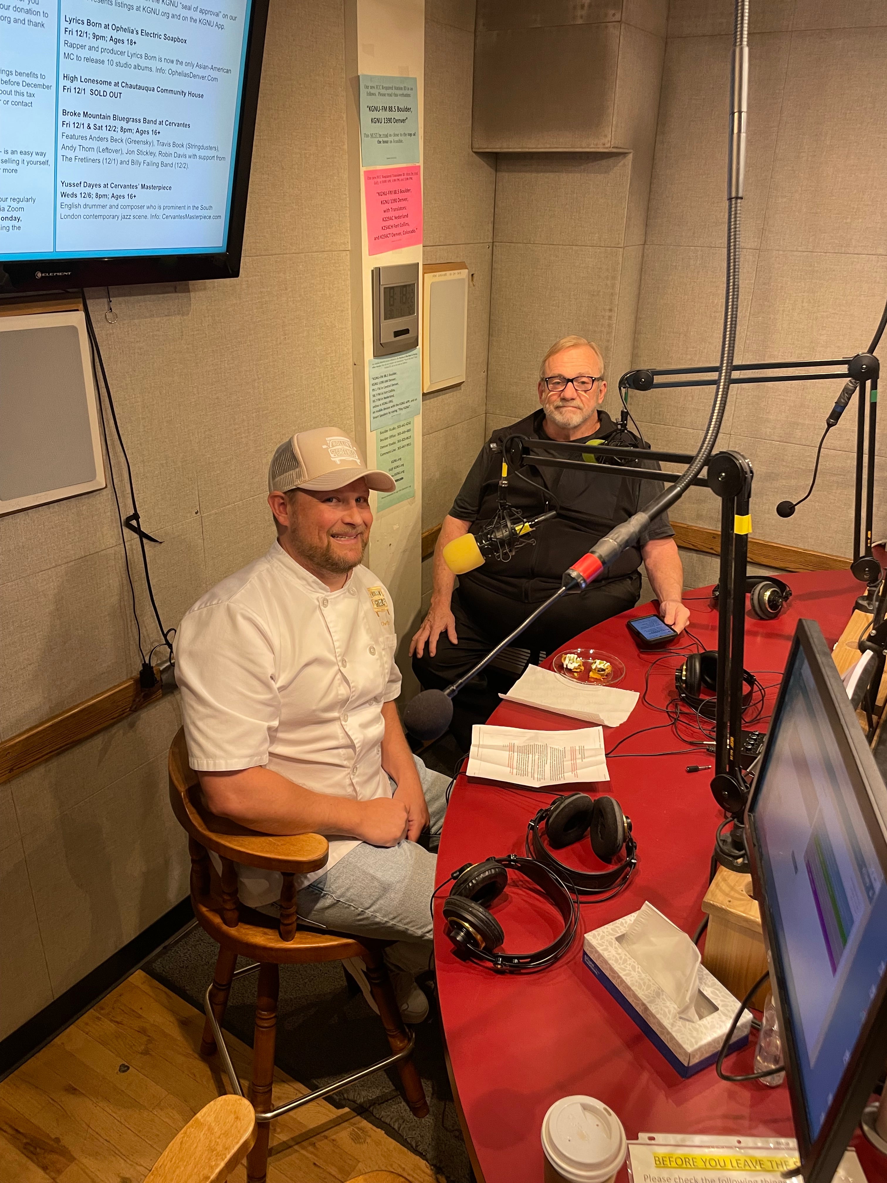 Chef Ko on KGNU radio – RollinGreens