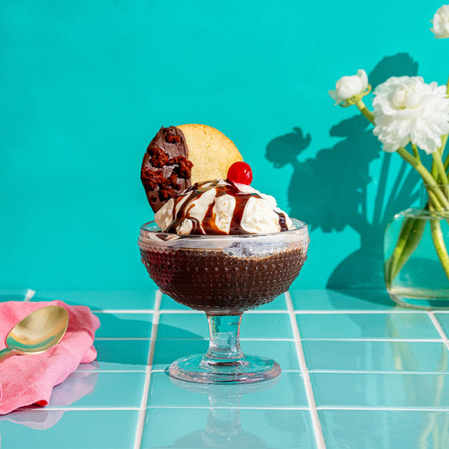 Ice Cream Sundae with Chorizo Protein Cookie