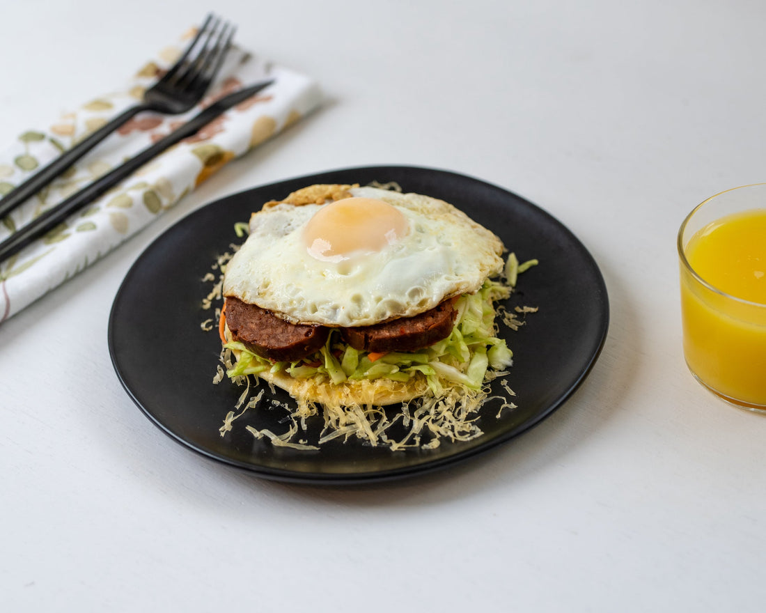 Traditional South American breakfast