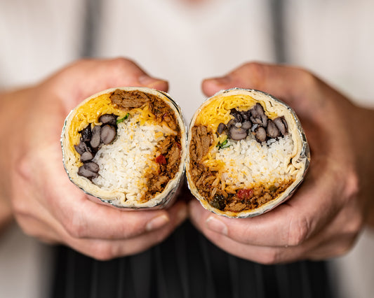 Chopped CHIC’KEN Fajita Burrito