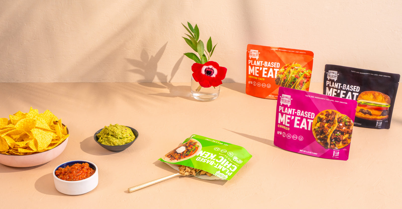 RollinGreens Plant-Based Protein with Chef-Crafted Flavor