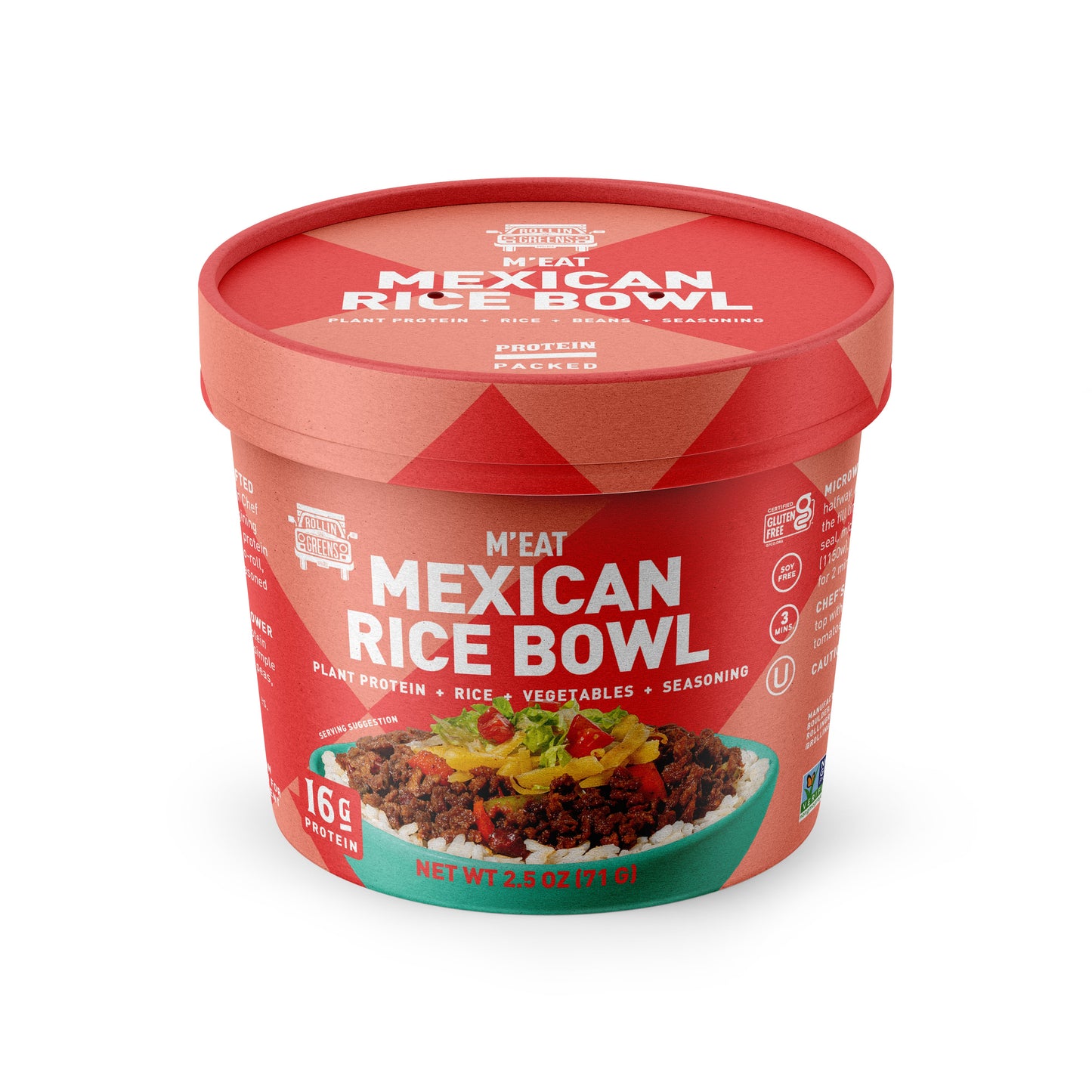 M'EAT Mexican Rice Bowl - Bulk Pack